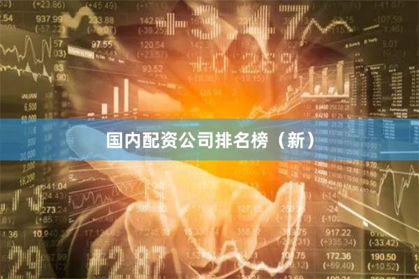 国内配资公司排名榜（新）